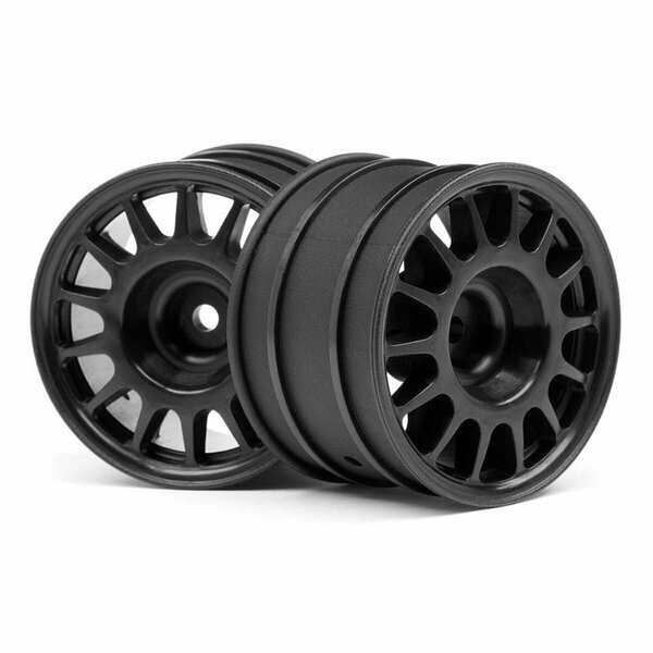 Time2Play 48 x 33 mm WR8 Rally Off-Road Wheel, Black - 2 Piece TI2993337